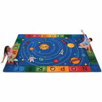 Milky Play Literacy 4.42 ft. x 5.83 ft. Rectangle Rug Perspective: Main