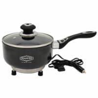 12V Portable Sauce Pan with Non-Stick Surface