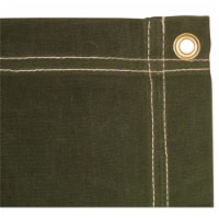 4 x 6 ft. Canvas Tarp - Olive Drab