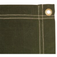 5 x 7 ft. Canvas Tarp - Olive Drab