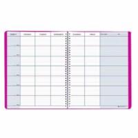 Teachers Planner&#44; Dark Pink Cover