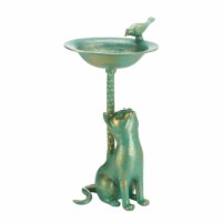 11.2 x 11.2 x 21.2 in. Cat Bird Bath