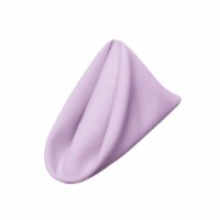 1818Pop-pk10-LilacP45 Polyester Poplin Napkin, Lilac - 18 x 18 in. - Pack of 10