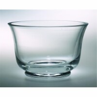 Classic clear 5.5 in. High Quality Glass Thick Revere Bowl