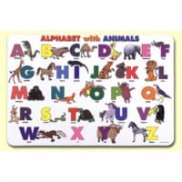 Alphabet With Animals Placemat