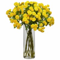 Silk Japanese Silk Flower Arrangement