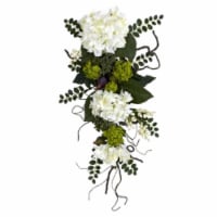 28 in. Hydrangea Teardrop