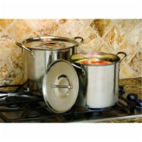 Steel Stockpot 8 Quart and 12 Quart