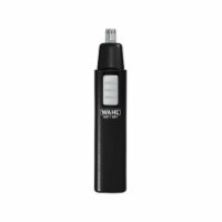 Trimmer Ear Nose Brow Wet Dry Stainless - Black -