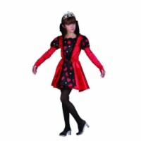 Queen Of Hearts Red Costume - Size Child Small 4-6