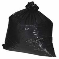 Trash Can Liners- Rcycld- 31-33 Gal- 1.8mil- 33in.x49in.- BK