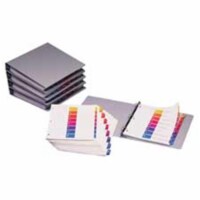 Consumer Products Uncollated Index Dividers- 10-Tab- 1-10- 24-Set- Multicolor