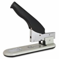 Heavy-Duty Stapler&#44; 210 Shts Cap.&#44; Putty-Black