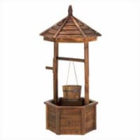 100 Rustic Wishing Well Planter