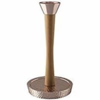 Copper Hammered Kitchen Paper Towel Holder
