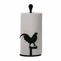 Paper Towel Holder - Rooster Silhouette