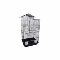 Villa Top Small Bird Cage in Black