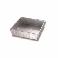 9 x 9 in. Nonstick Surface Steel Square Cake Pan 12 Cups