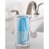 5 in. Clarity Disposable Paper Plastic Cup Dispenser&#44; Clear