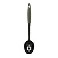 12031 12 in. Select Nylon Slotted Spoon Grey - pack of 3