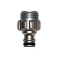39022-G 0.62 & 0.5 in. Premium Metal Garden Hose Male Adapter