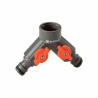 36938-G 0.62 & 0.5 in. Twin Tap Connector  Nylon-ABS