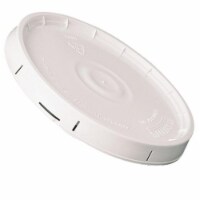 LD905GWH010 Plastic Lid for Bucket  5 gal - pack of 10