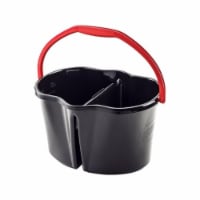 1055 4 gal Pro Clean & Rinse Mop Bucket  Black - pack of 3