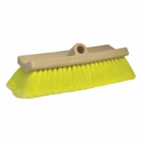 40014 Soft Big Boat Brush  Yellow - 10 in.