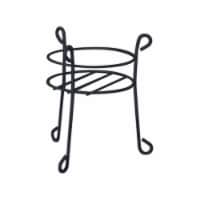 Products 89237 15 in. Heavy Duty Black Plant Stand