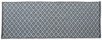 Feizy Diamond Rug Runner-Gray Perspective: Main