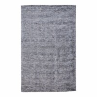 Feizy Zaria 8' x 11' Space Dyed Viscose Fabric Area Rug in Ice Blue/Cool Gray