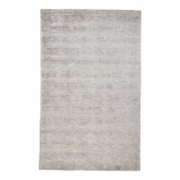 Feizy Zaria 2' x 3' Space Dyed Viscose Fabric Area Rug in Bright White/Gray