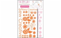 Kati Cupcake LBS Decal Sewing Pack Pink&Orange