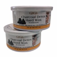 GiGi Charcoal Detox Hard Wax 5 OZ Pack of 2
