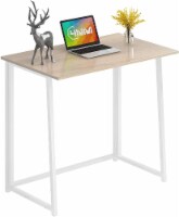 4NM 31.5 Inch Modern Simple Computer Office Study Writing Table Desk, White