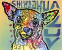 Chichuahua Luv Rubber Stamp Dean Russo