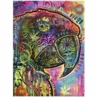 Close Up Parrot Rubber Stamp Dean Russo