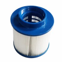 Aleko HTFL-UNB Water Filter Cartridge for Inflatable Hot Tub Spa, Blue