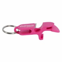 Drinking 49814 Drinking Shotgun Bottle Opener Pink Keychain