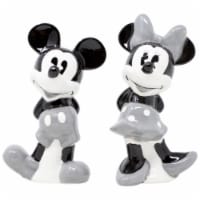 Mickey Mouse 805662 Disney Mickey & Minnie Mouse Grey Salt & Pepper Shakers