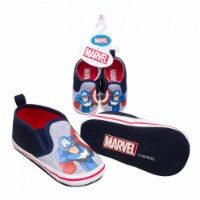 Captain America 820126-6-12months Captain America Character Baby Shoes, 9-12 Months