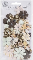 Prima Marketing Mulberry Paper Flowers-Nogal/Golden Desert