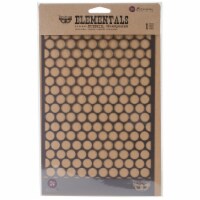 Prima Elementals Stencil 6.5 X10.25 -Honeycomb