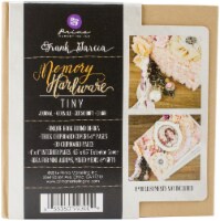 Prima Memory Hardware Chipboard Album 4.5 X4.5 -Kraft Tiny W/6 Pages