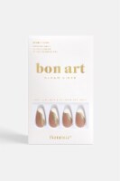 Bonmuz® Swirl Style Soft & Durable Press-On Nails