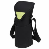 Picnic at Ascot Single Bottle Tote (411) Black/Apple
