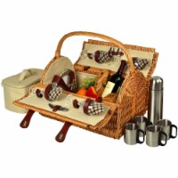 Picnic at Ascot Yorkshire Picnic Basket for 4 w/Coffee London