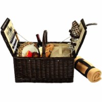 Picnic at Ascot Surrey Picnic Basket with Service for 2 & Blanket (713B) London
