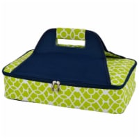 Picnic at Ascot Bold Insulated Casserole Carrier Trellis Green